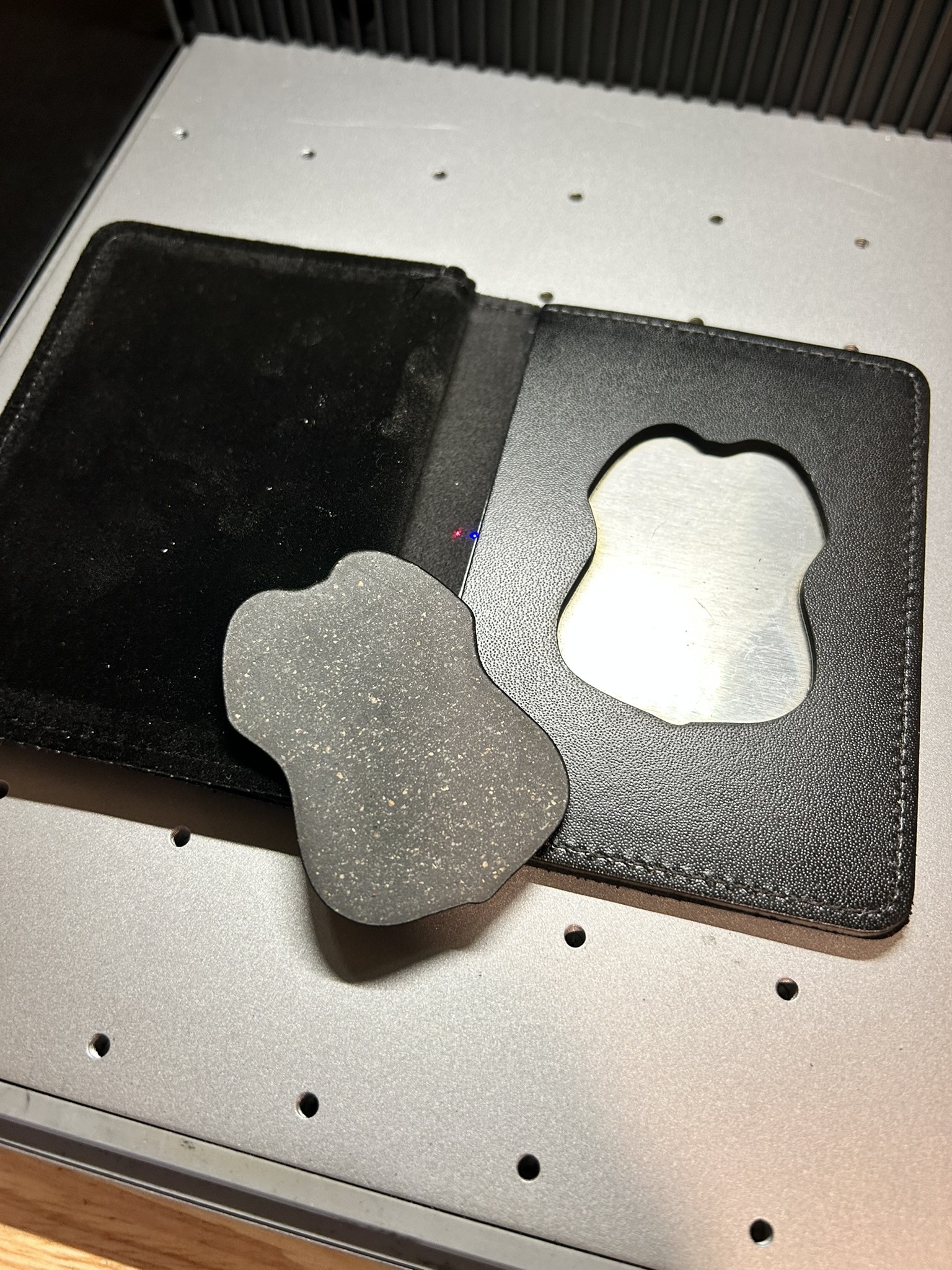 U S posta inspector badge cutout 