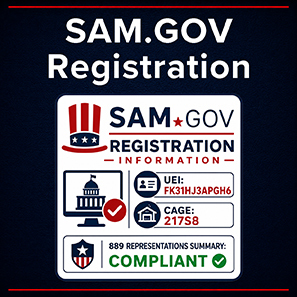 SAM UEI registration National Duty Supply