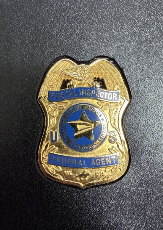 U S Postal Inspector Badge Cutout